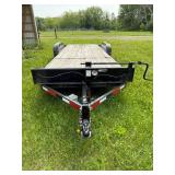 ABU Trailer with Dual Axle and Wood Deck