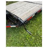 ABU Trailer with Dual Axle and Wood Deck