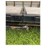 ABU Trailer with Dual Axle and Wood Deck