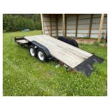 ABU Trailer with Dual Axle and Wood Deck
