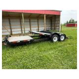 ABU Trailer with Dual Axle and Wood Deck
