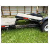 ABU Trailer with Dual Axle and Wood Deck