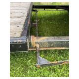 ABU Trailer with Dual Axle and Wood Deck