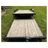 ABU Trailer with Dual Axle and Wood Deck