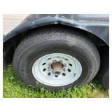 ABU Trailer with Dual Axle and Wood Deck