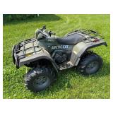 Arctic Cat 650 V-Twin ATV with Tow Hitch