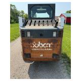 Used Bobcat Skid Steer Loader with Bucket Attachment