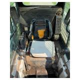 Used Bobcat Skid Steer Loader with Bucket Attachment