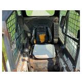Used Bobcat Skid Steer Loader with Bucket Attachment