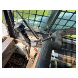 Used Bobcat Skid Steer Loader with Bucket Attachment