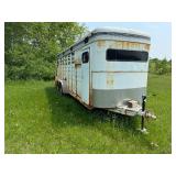 Kiefer Horse Livestock Trailer with Dual Axle - Used
