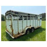 Kiefer Horse Livestock Trailer with Dual Axle - Used