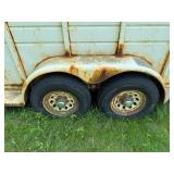 Kiefer Horse Livestock Trailer with Dual Axle - Used
