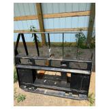 Heavy Duty Skid Steer Pallet Fork Attachment