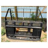 Heavy Duty Skid Steer Pallet Fork Attachment