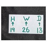 Homak 5-Drawer Red Tool Box with Assorted Tools