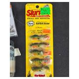 Vintage Metal Tackle Box with Fishing Lures and Accessories