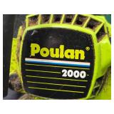 Poulan 2000 Chainsaw with Protective Case