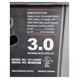 Craftsman 10-Inch Table Saw with Stand and Accessories