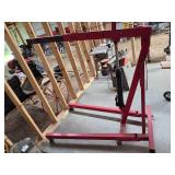 Red Larin 2 Ton Foldable Engine Hoist