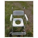 Set of Medical Equipment Chairs including Shower and Commode Chairs