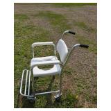 Set of Medical Equipment Chairs including Shower and Commode Chairs