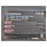 Genesis 10" Sliding Compound Miter Saw GMSDR1015LC