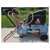 McGraw 8 Gallon Oil-Free Portable Air Compressor
