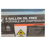 McGraw 8 Gallon Oil-Free Portable Air Compressor