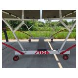 Stiga Outdoor Table Tennis Table with Foldable Design and Ball Holder