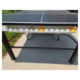 Stiga Outdoor Table Tennis Table with Foldable Design and Ball Holder