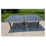 Stiga Outdoor Table Tennis Table with Foldable Design and Ball Holder