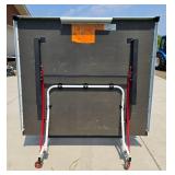 Stiga Outdoor Table Tennis Table with Foldable Design and Ball Holder