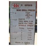 Illinois Industrial Tool 5-Speed Mini Drill Press