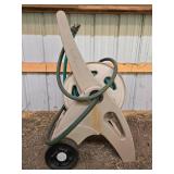 Used Hose Reel Cart with Durable Swivel Handle
