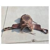 Vintage Western Leather Saddle