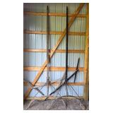 Lot of Vintage Horse-Drawn Cultivator Plows