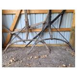 Lot of Vintage Horse-Drawn Cultivator Plows