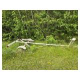 Used Boat Trailer with Winch and Rollers