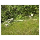 Used Boat Trailer with Winch and Rollers