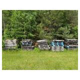 Lot of Wooden Pallets