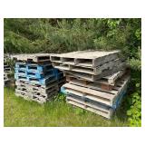 Lot of Wooden Pallets