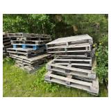 Lot of Wooden Pallets