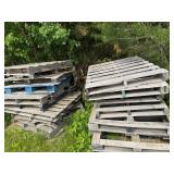 Lot of Wooden Pallets