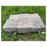 Set of Interlocking Concrete Paver Stones