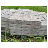 Set of Interlocking Concrete Paver Stones