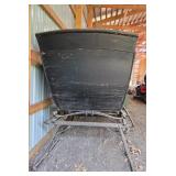 Vintage Horse-Drawn Sleigh Carriage