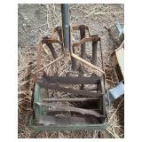 Antique Farm Tools Collection - Seeder, Pump, and Winch