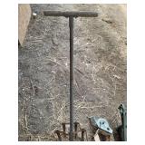 Antique Farm Tools Collection - Seeder, Pump, and Winch