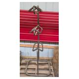 Metal Saddle Rack Stand for Horse Barn Storage